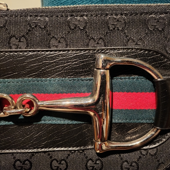 Lightly Used Horsebit Handbag - Picture 4 of 16